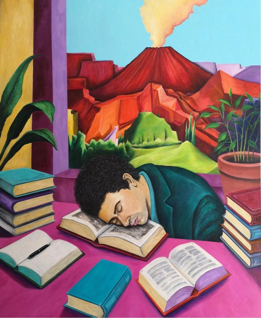 Luis López — Literarische Malerei, Puerto Rico